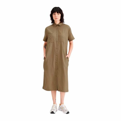 Vestido Dockers café para dama a6963-0000