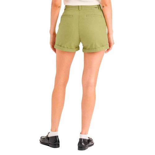 Short Dockers verde para dama a6995-0004