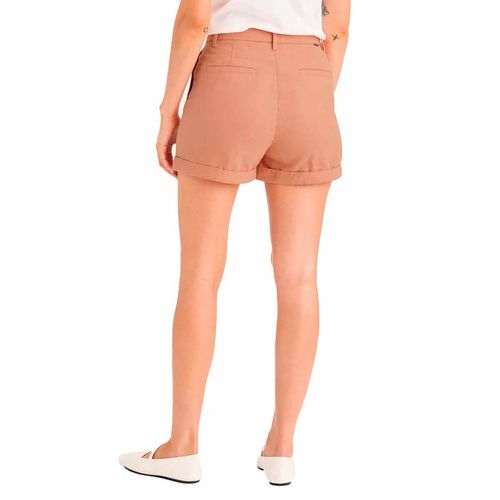 Short Dockers naranja para dama a6995-0005