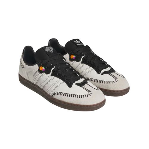 Tenis unisex Adidas samba día de muertos blancos JI3931