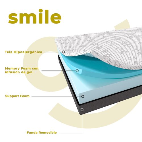 Colchón Roomi smile 2 pack