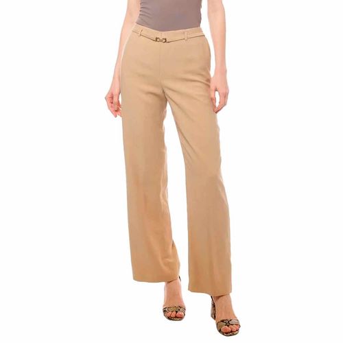 Pantalón Foleys beige para dama 125188