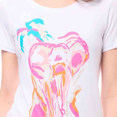 Playera Foleys blanco para dama 125006