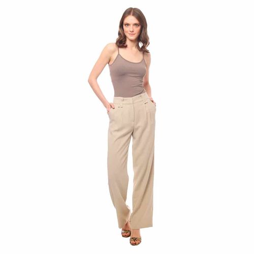 Pantalón Foleys beige para dama 125196