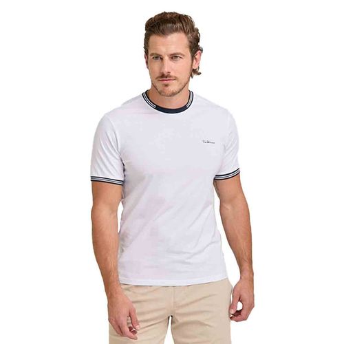 Playera Porto Blanco para caballero blanco tr-02