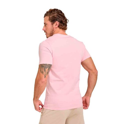 Playera Porto Blanco para caballero rosa tbasic-53