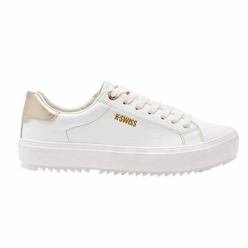 Tenis casual Kswiss blanco para dama 9F563194