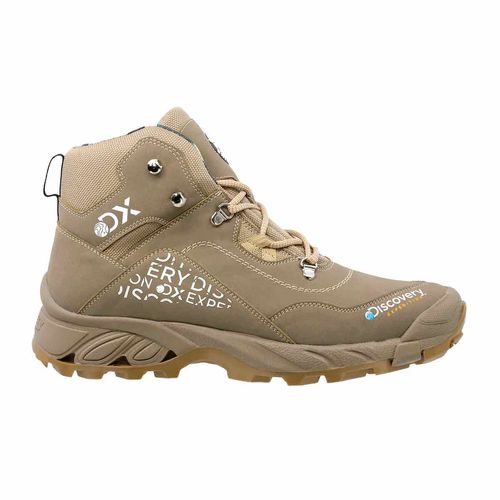 Bota casual Discovery khaki para caballero 2521