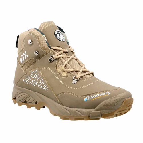 Bota casual Discovery khaki para caballero 2521
