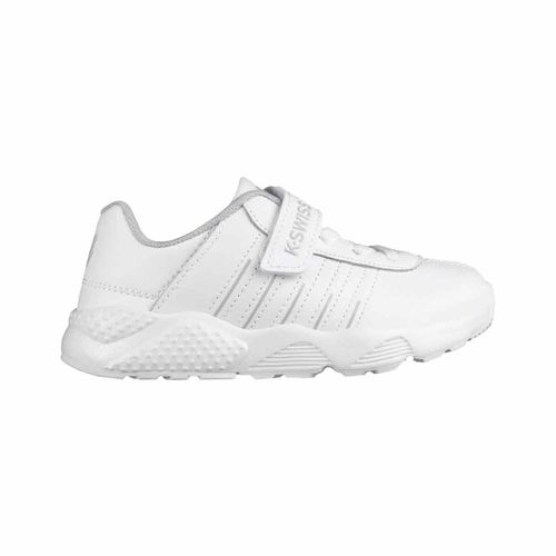 Tenis casual Kswiss blanco para niño 5F381101
