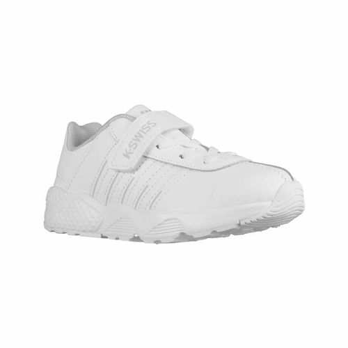 Tenis casual Kswiss blanco para niño 5F381101