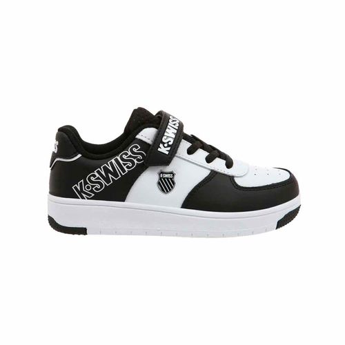 Tenis casual Kswiss negro para niño 5K020010
