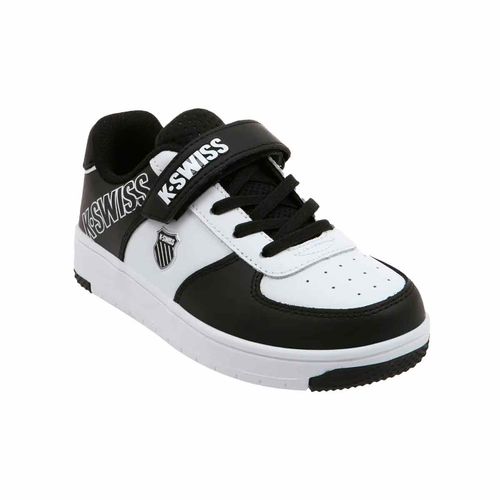 Tenis casual Kswiss negro para niño 5K020010