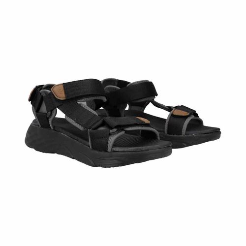 Sandalia casual Capa De Ozono negro para caballero 675501