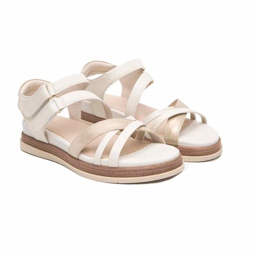 Sandalia casual Flexi blanco para dama 135301