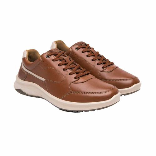 Zapato casual Flexi tan para caballero 419902