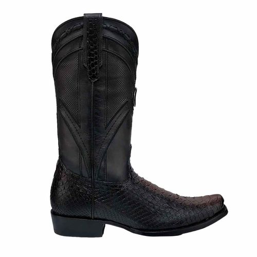 Bota vaquera Cuadra lisboa negro para caballero 1J0APH