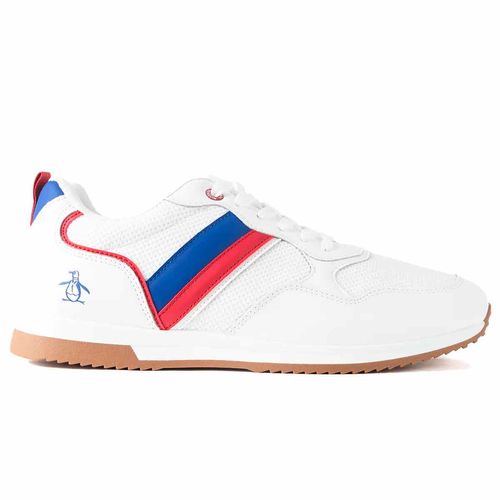 Tenis urbano Original Penguin blanco para caballero OP100555M