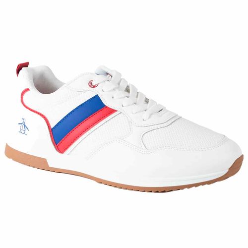 Tenis urbano Original Penguin blanco para caballero OP100555M