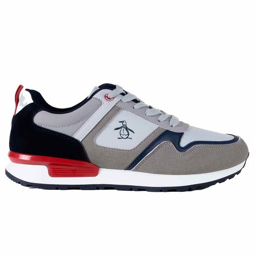 Tenis urbano Original Penguin gris para caballero OP100552M