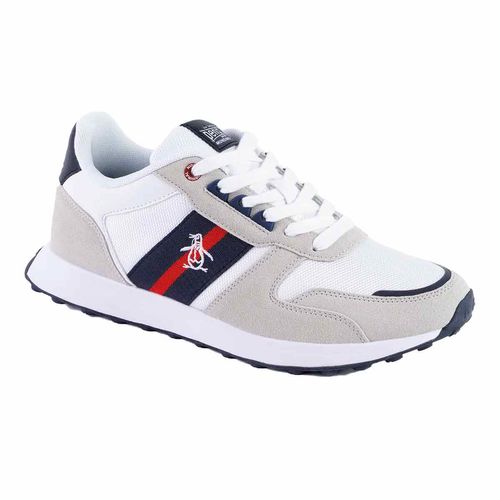 Tenis urbano Original Penguin blanco para caballero OP100531M