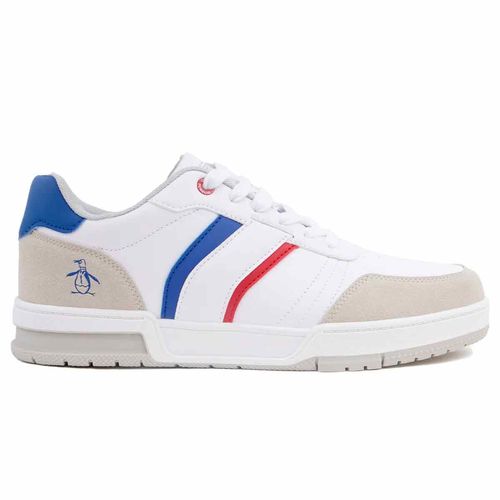 Tenis urbano Original Penguin blanco para caballero OP100512M