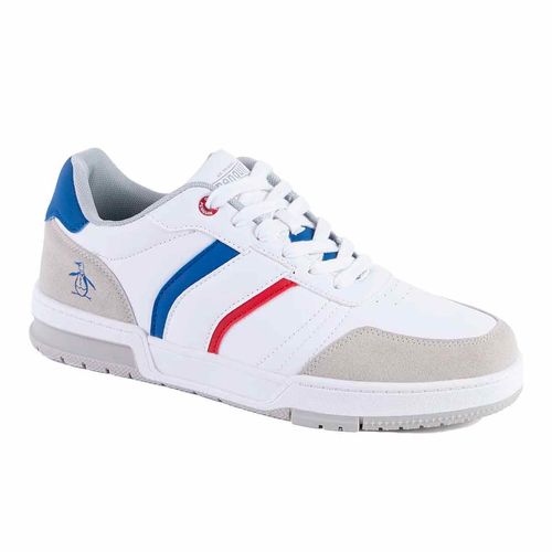 Tenis urbano Original Penguin blanco para caballero OP100512M