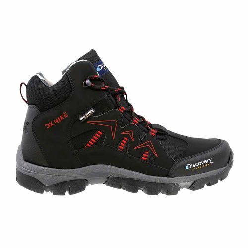 Bota casual Discovery negro para caballero 2590