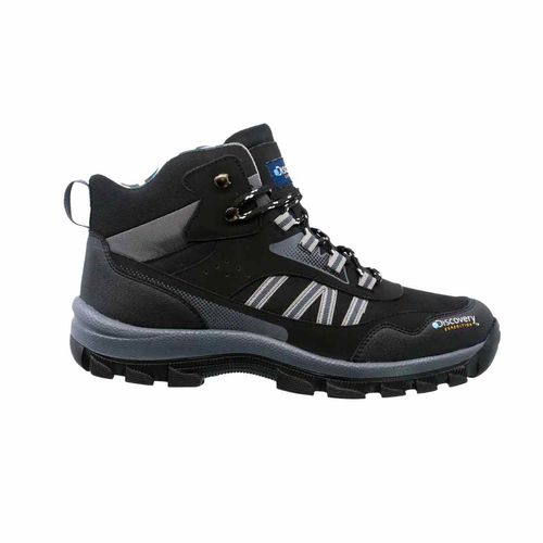 Bota casual Discovery negro para caballero 2412