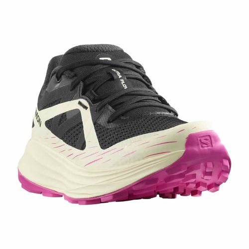 Tenis deportivo Salomon beige para dama L47450900
