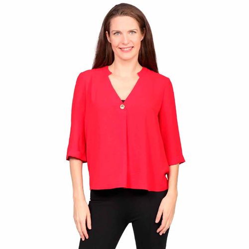 Blusa Duplan rojo para dama 84214