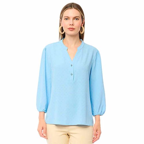 Blusa Alexis azul para dama 48250103a