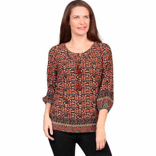 Blusa Duplan multicolor para dama 83065