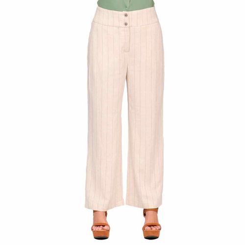 Pantalón Duplan beige para dama 31635