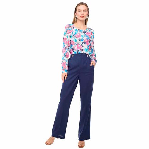 Pantalón Alexis azul para dama 28250309
