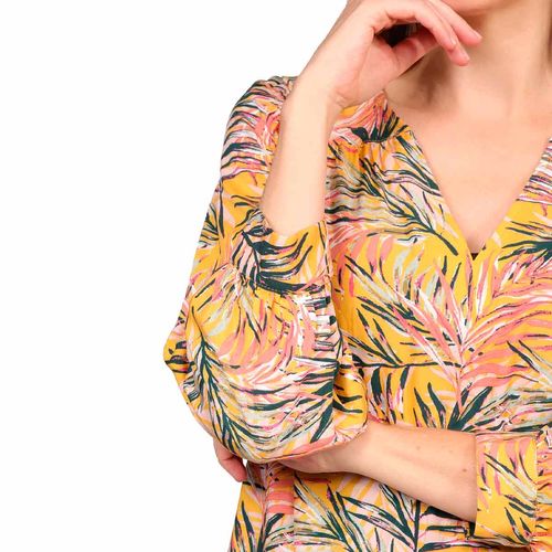 Blusa Duplan multicolor para dama 81625