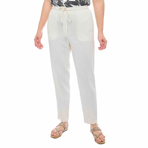 Pantalón Alexis blanco para dama 28250408