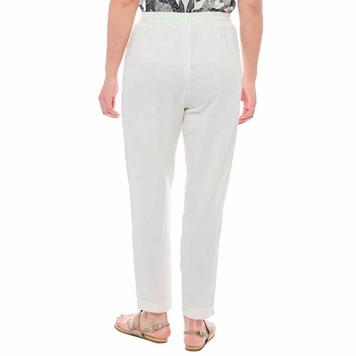 Pantalón Alexis blanco para dama 28250408