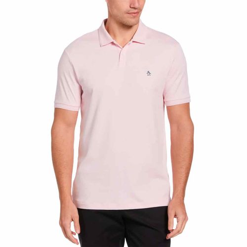 Playera tipo polo Original Penguin rosa para caballero opkb0300