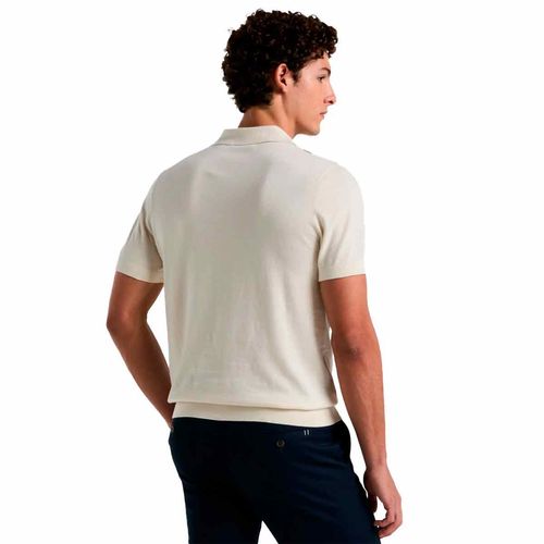 Playera tipo polo Original Penguin blanco para caballero opgs2506