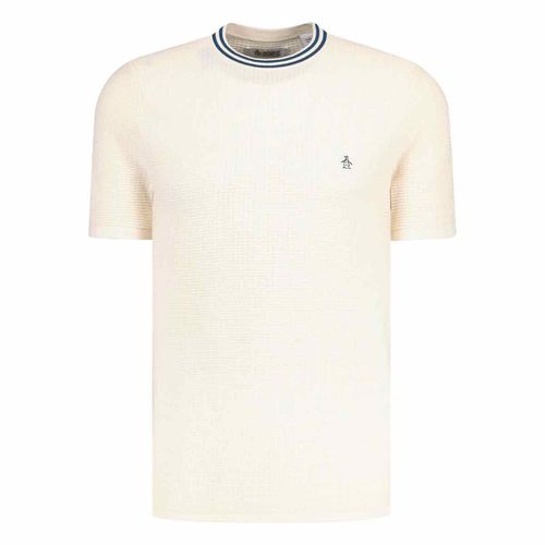 Playera Original Penguin blanco para caballero opgs2511