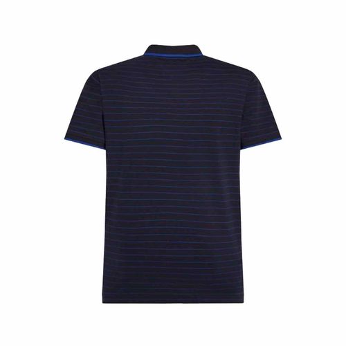 Playera tipo polo Tommy Hilfiger azul para caballero mw0mw37527-0a7