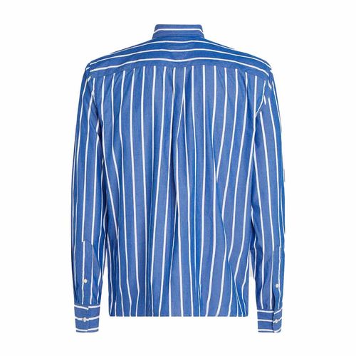 Camisa Tommy Hilfiger azul para caballero mw0mw38560-0a4