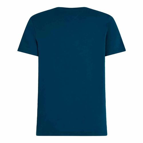 Playera Tommy Hilfiger azul para caballero mw0mw38628-daf