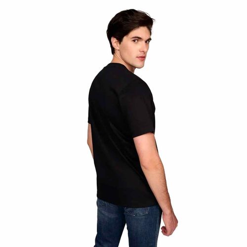 Playera Tommy Hilfiger negro para caballero mw0mw38922-dw5