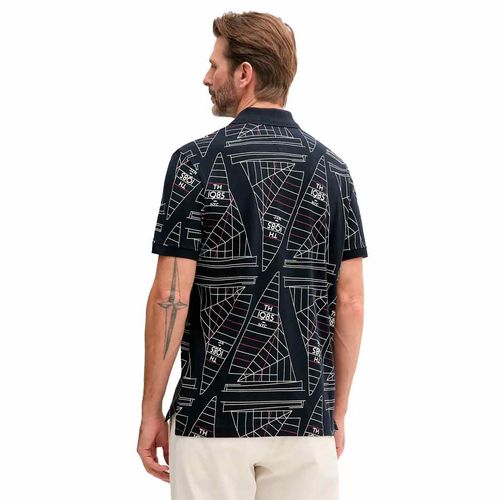 Playera Tommy Hilfiger negro para caballero mw0mw39309-dw5