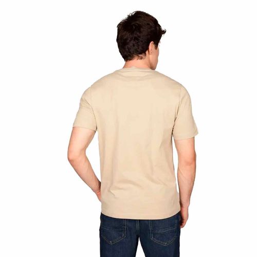 Playera Tommy Hilfiger café para caballero mw0mw37454-rbt