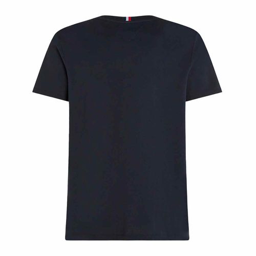 Playera Tommy Hilfiger negro para caballero mw0mw33691-dw5