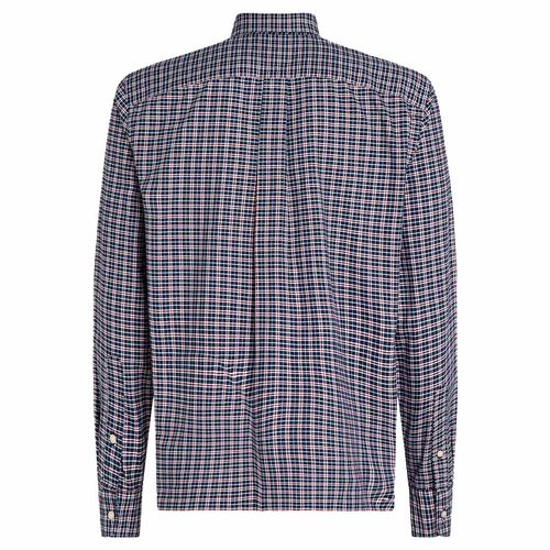 Camisa Tommy Hilfiger azul para caballero mw0mw38578-0mt