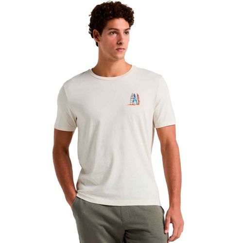 Playera Original Penguin beige para caballero opks2538